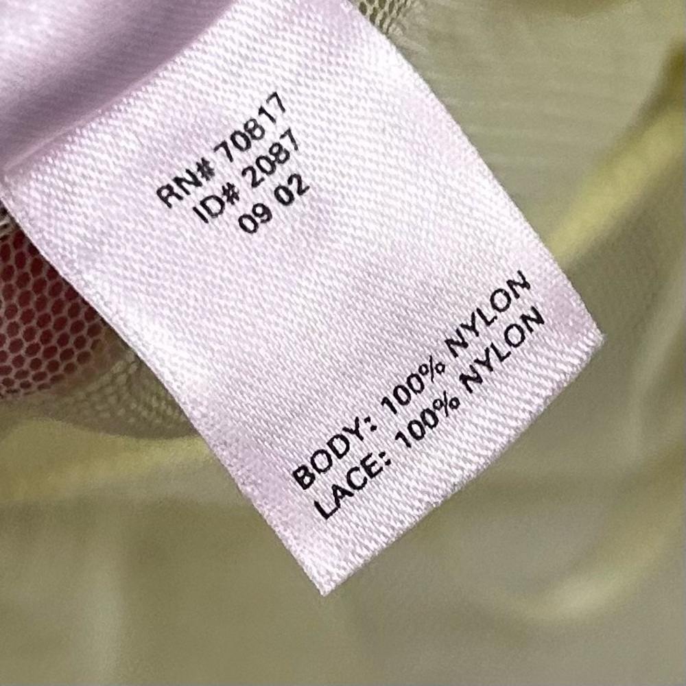 Victoria Secret Yellow Babydoll Lingerie Medium - Picture 8 of 9